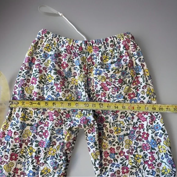 VTG Teddy Fresh Women's Floral/White Grandma Jogger Sweatpants SMALL-Patch Logo - Picture 9 of 13